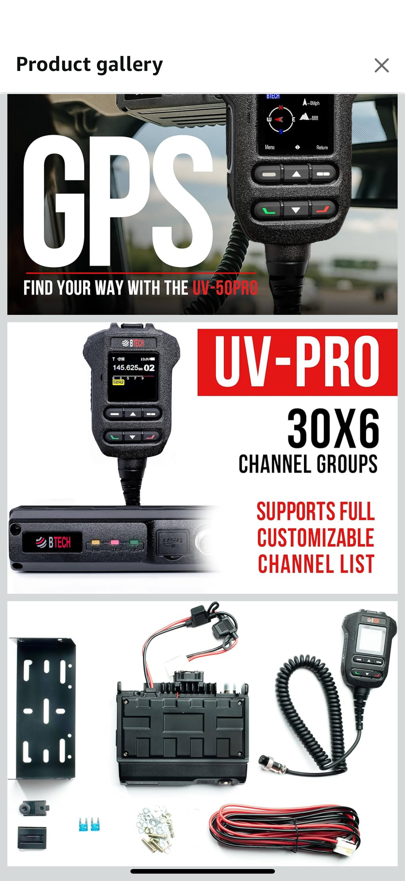 Btech UV-50Pro Ready to Go Kits